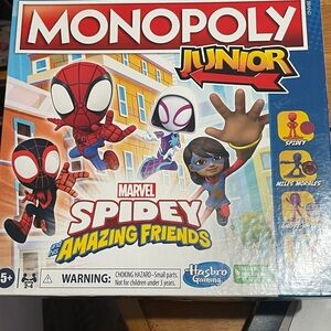Hasbro Monopoly Junior Spidey Adventure Game
